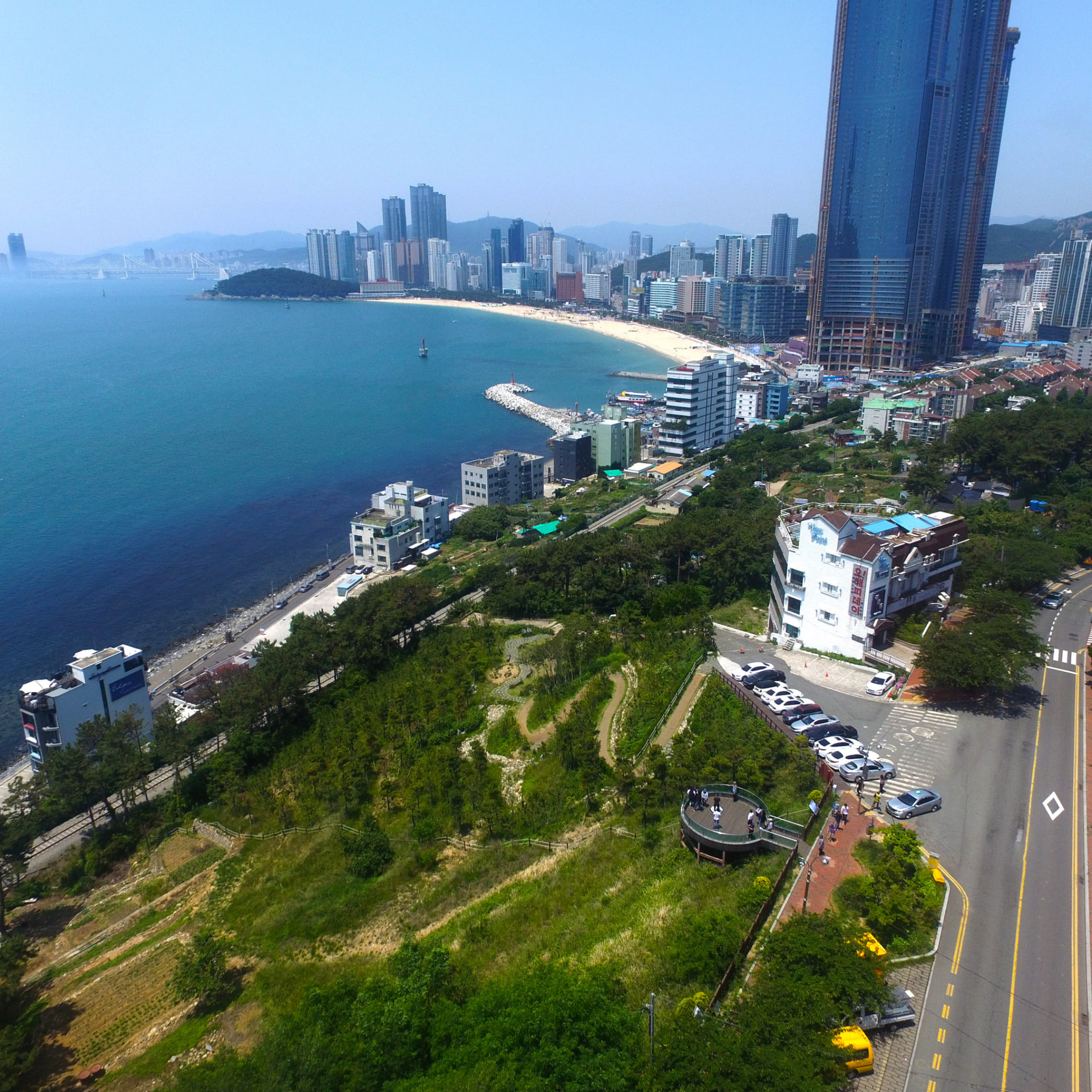 playas de Haeundae en Busán