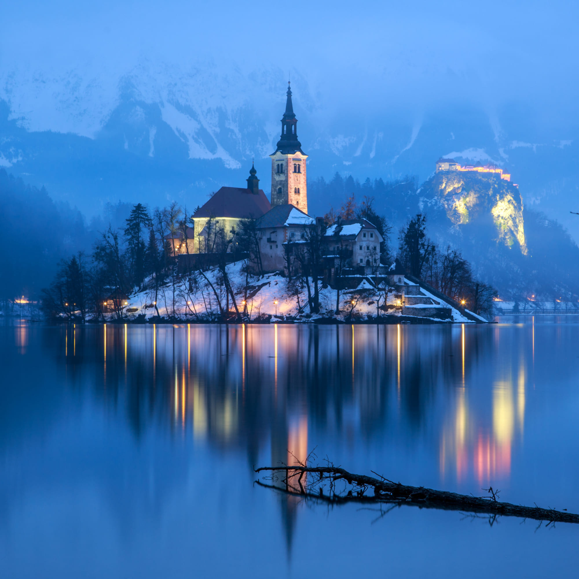 El Lago Bled-Eslovenia